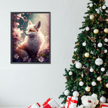 Load image into Gallery viewer, Diamond Painting - Full Round - fox and flower (30*40CM)
