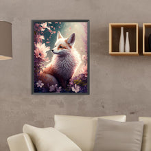 Load image into Gallery viewer, Diamond Painting - Full Round - fox and flower (30*40CM)
