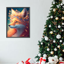 Load image into Gallery viewer, Diamond Painting - Full Round - fox and flower (30*40CM)
