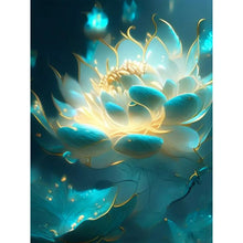 Load image into Gallery viewer, Diamond Painting - Full Round - ice lotus (30*40CM)

