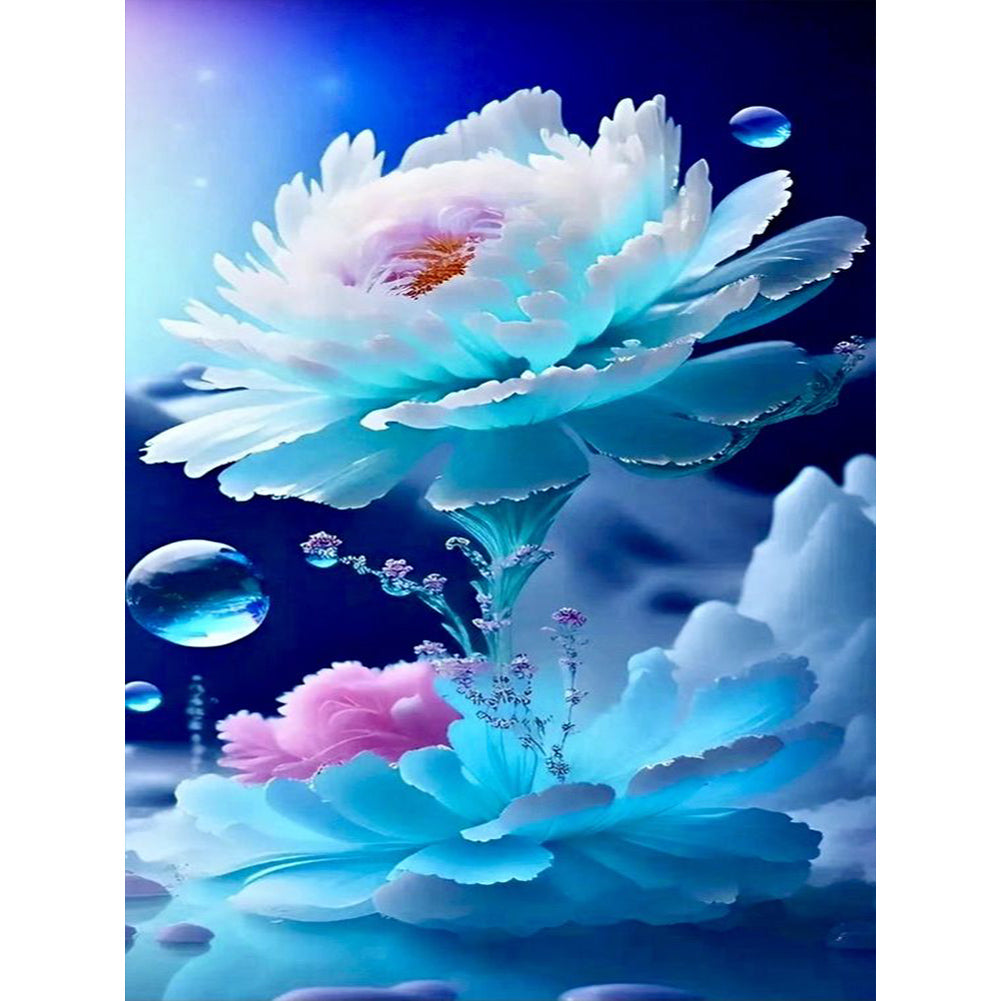 Diamond Painting - Full Round - ice lotus (30*40CM)