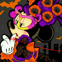 Load image into Gallery viewer, 4pcs Diamond Painting Set - Mickey and Minnie Holiday Collection Party (30*30CM)
