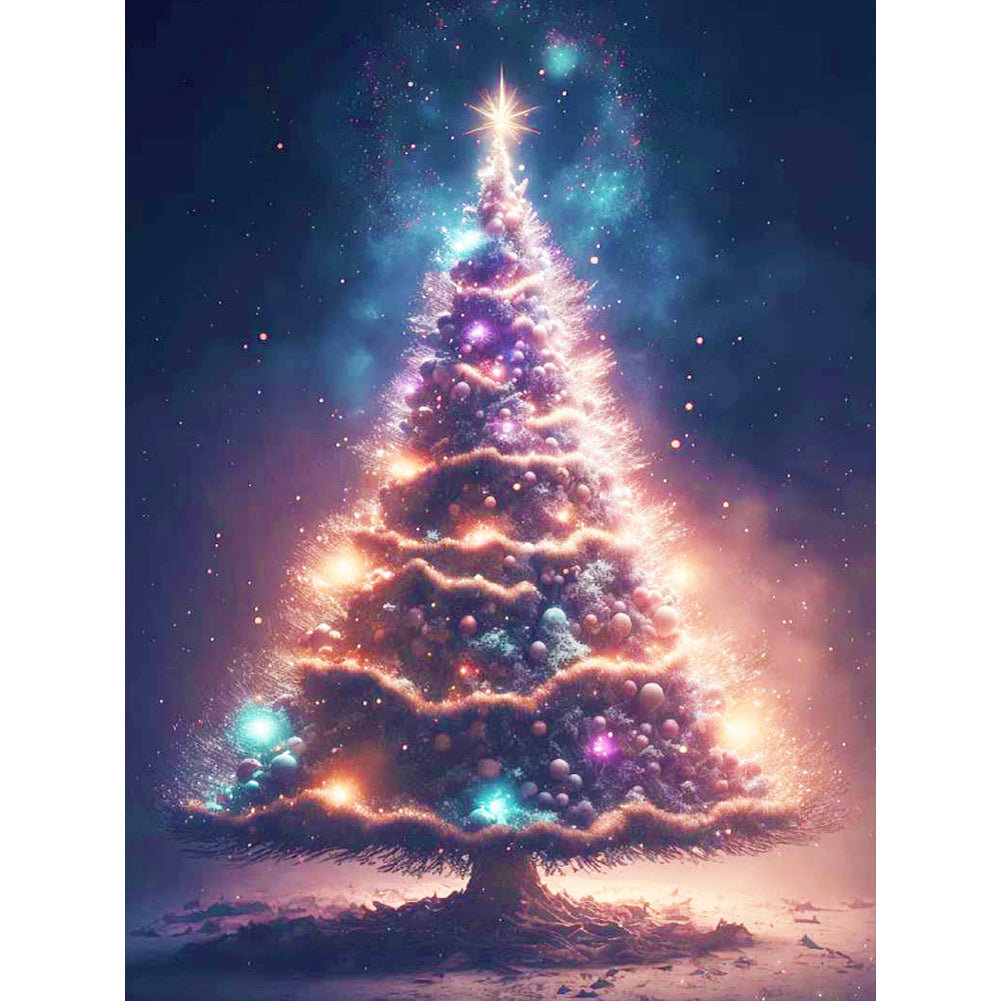 Diamond Painting - Full Round - Christmas tree (30*40CM)