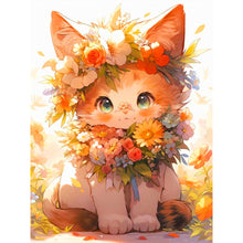 Load image into Gallery viewer, 2pcs Diamond Painting Set - cute cat (30*40CM)
