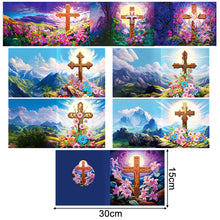Load image into Gallery viewer, 8/12PCS DIY Diamond Painting Card Owl Special Shape Rhinestone Painting Card Kit
