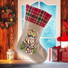 Load image into Gallery viewer, Christmas Decor Diamond Art Kits Candy Gnome Xmas Elk Owl Pine for Holiday Favor
