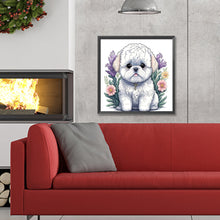 Load image into Gallery viewer, Diamond Painting - Full Round - Pomeranian puppy (30*30CM)
