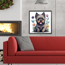 Load image into Gallery viewer, Diamond Painting - Full Round - Yorkshire puppy (30*30CM)
