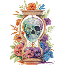 Load image into Gallery viewer, Diamond Painting - Partial Special Shaped - Abstract hourglass (30*30CM)
