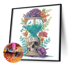 Load image into Gallery viewer, Diamond Painting - Partial Special Shaped - Abstract hourglass (30*30CM)
