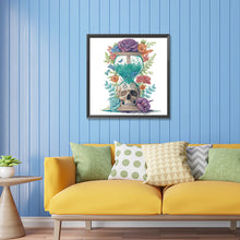 Load image into Gallery viewer, Diamond Painting - Partial Special Shaped - Abstract hourglass (30*30CM)
