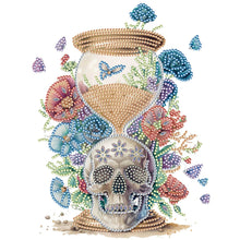 Load image into Gallery viewer, Diamond Painting - Partial Special Shaped - Abstract hourglass (30*30CM)
