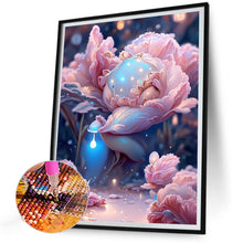 Load image into Gallery viewer, Diamond Painting - Full Round - Fantasy pink flowers (30*40CM)
