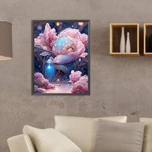 Load image into Gallery viewer, Diamond Painting - Full Round - Fantasy pink flowers (30*40CM)
