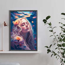 Load image into Gallery viewer, Diamond Painting - Full Round - underwater girl (40*60CM)
