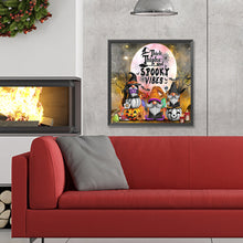 Load image into Gallery viewer, Diamond Painting - Full Round - halloween gnome (30*30CM)
