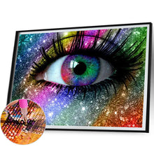Load image into Gallery viewer, AB Diamond Painting - Full Round - Charming eyes (40*30CM)
