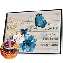 Load image into Gallery viewer, Diamond Painting - Full Round - Vintage wood board pictorial calligraphy and painting (50*40CM)
