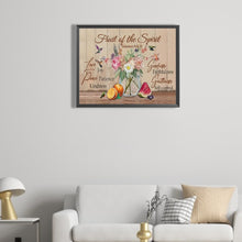 Load image into Gallery viewer, Diamond Painting - Full Round - Vintage wood board pictorial calligraphy and painting (50*40CM)
