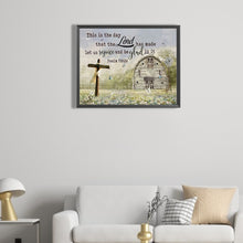 Load image into Gallery viewer, Diamond Painting - Full Round - Vintage wood board pictorial calligraphy and painting (50*40CM)
