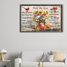 Load image into Gallery viewer, Diamond Painting - Full Round - Vintage wood board pictorial (60*40CM)
