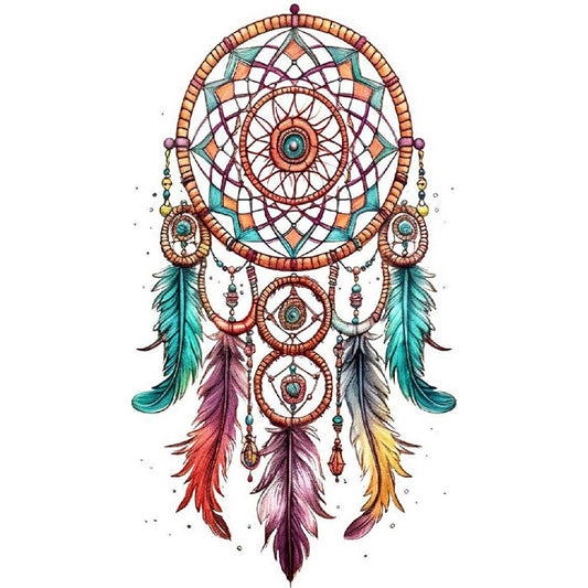 Diamond Painting - Full Round - Dreamcatcher (30*60CM)
