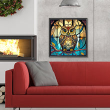 Load image into Gallery viewer, Diamond Painting - Full Round - owl (30*30CM)
