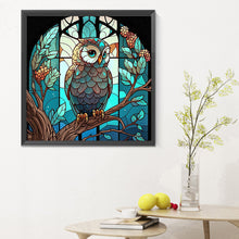 Load image into Gallery viewer, Diamond Painting - Full Round - owl (30*30CM)
