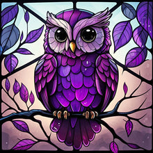 Load image into Gallery viewer, Diamond Painting - Full Round - owl (30*30CM)
