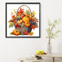 Load image into Gallery viewer, Diamond Painting - Full Round - pumpkin fruit basket (30*30CM)
