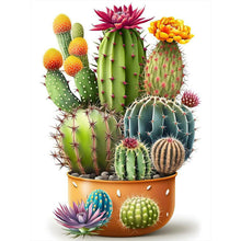 Load image into Gallery viewer, Diamond Painting - Full Round - cactus (30*40CM)
