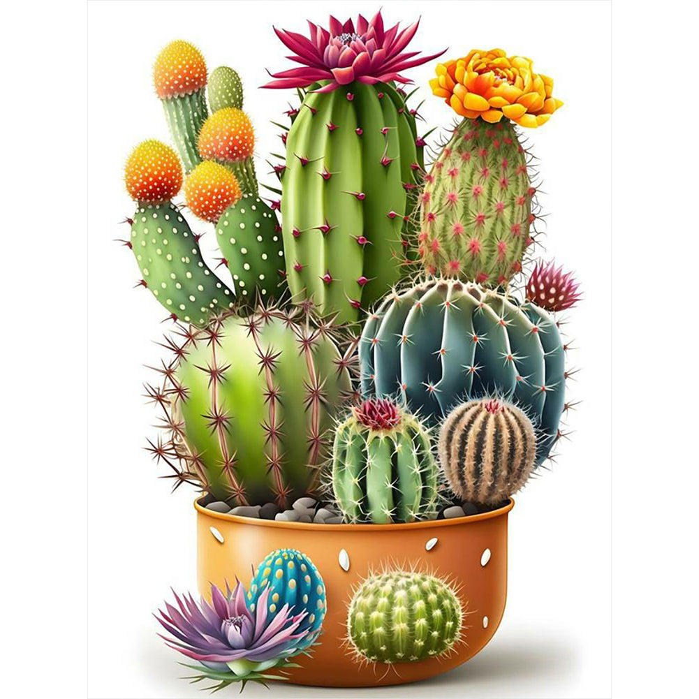 Diamond Painting - Full Round - cactus (30*40CM)