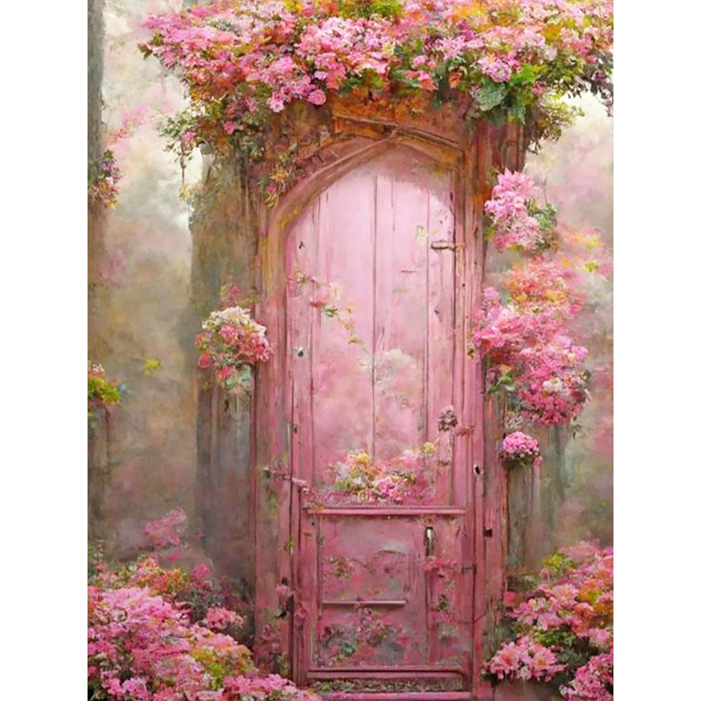 Diamond Painting - Full Round - flower door (30*40CM)