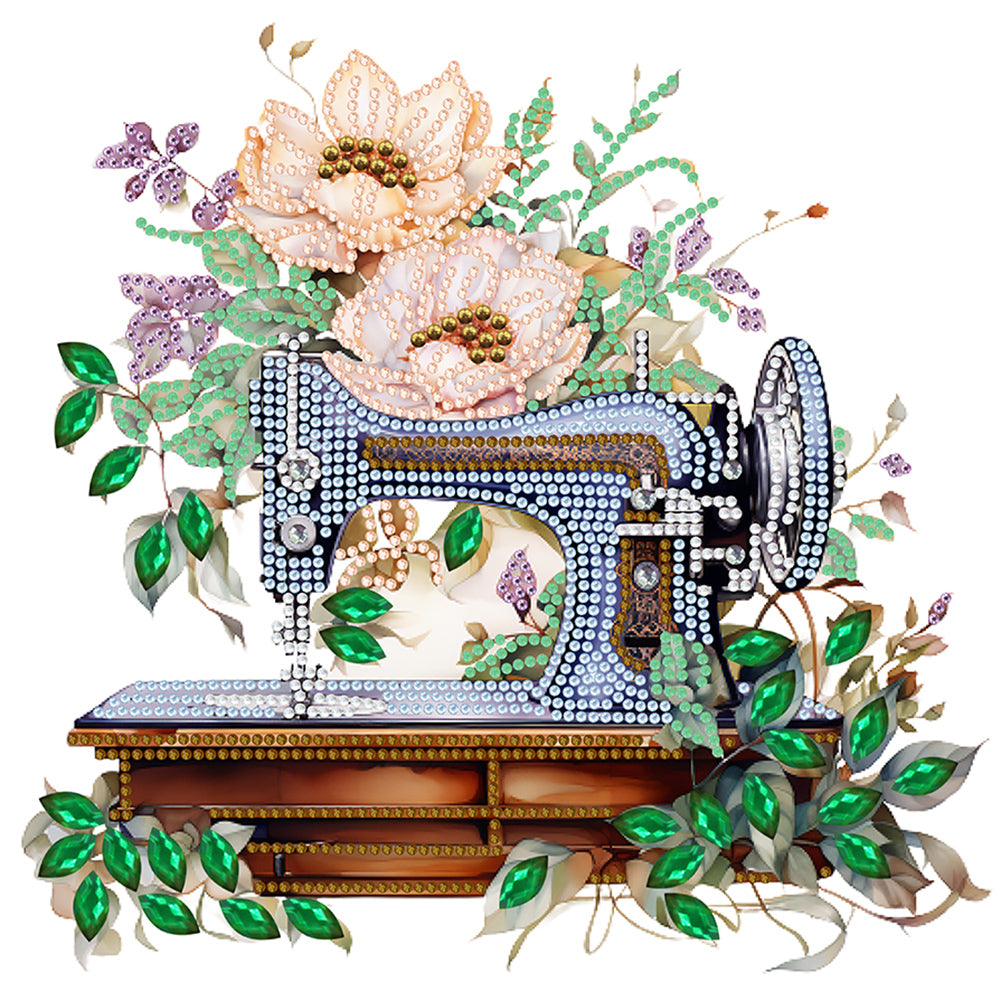 Diamond Painting - Partial Special Shaped - nostalgic memory (30*30CM)