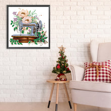 Load image into Gallery viewer, Diamond Painting - Partial Special Shaped - nostalgic memory (30*30CM)

