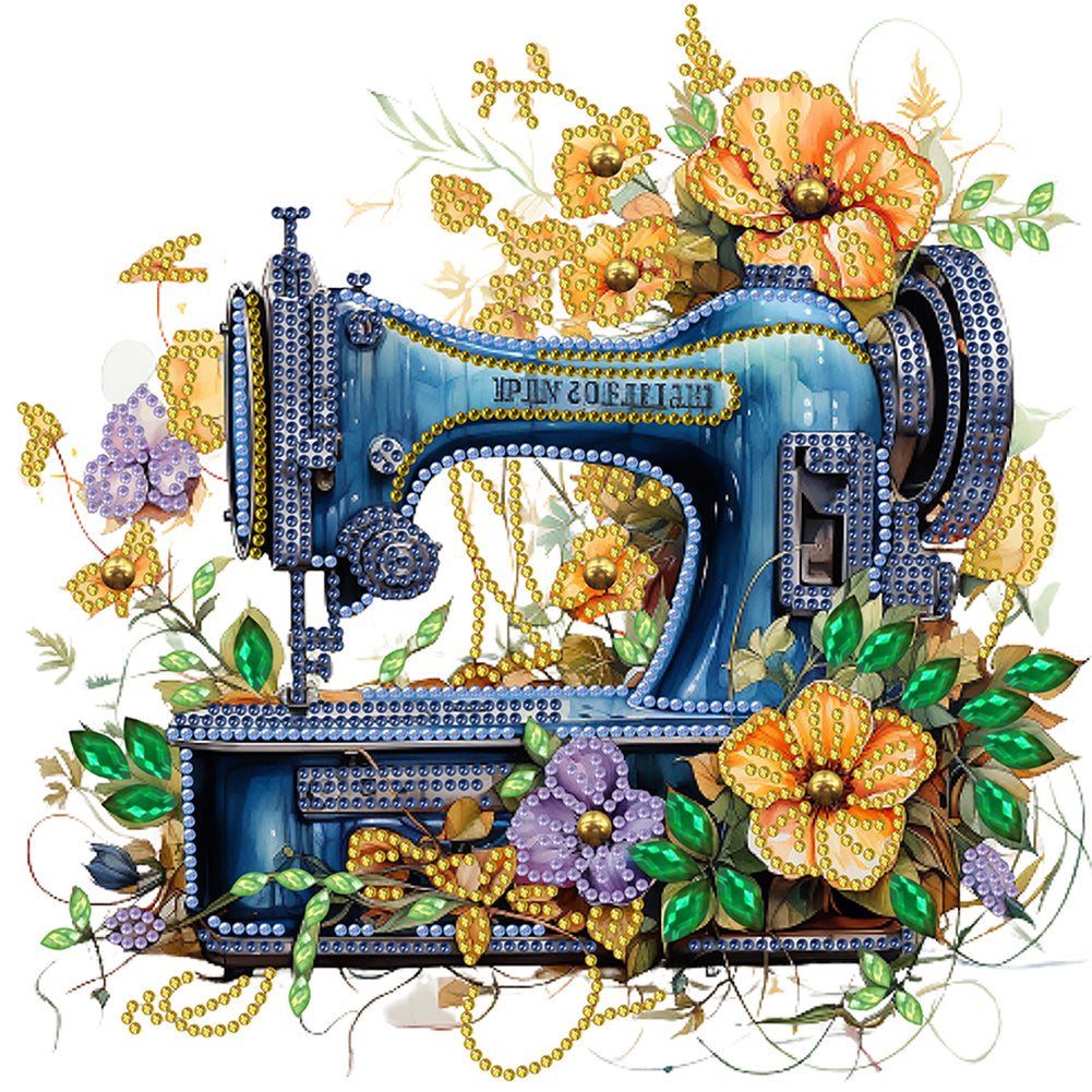 Diamond Painting - Partial Special Shaped - nostalgic memory (30*30CM)
