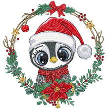 Load image into Gallery viewer, Diamond Painting - Partial Special Shaped - Christmas wreath (30*30CM)

