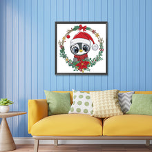 Load image into Gallery viewer, Diamond Painting - Partial Special Shaped - Christmas wreath (30*30CM)
