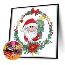 Load image into Gallery viewer, Diamond Painting - Partial Special Shaped - Christmas wreath (30*30CM)

