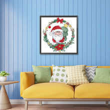 Load image into Gallery viewer, Diamond Painting - Partial Special Shaped - Christmas wreath (30*30CM)
