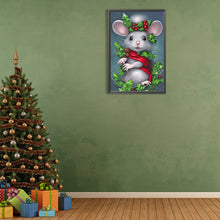 Load image into Gallery viewer, Diamond Painting - Full Round - Christmas mouse (40*60CM)
