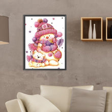 Load image into Gallery viewer, Diamond Painting - Full Round - woolen bear (30*40CM)
