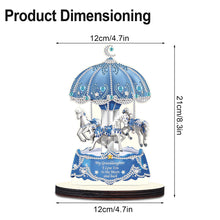Load image into Gallery viewer, Wooden Crystal Painting Desktop Kit Eggbreaker Cat Carousel Eggbreaker Butterfly

