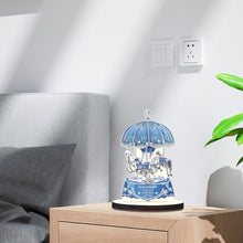 Load image into Gallery viewer, Wooden Crystal Painting Desktop Kit Eggbreaker Cat Carousel Eggbreaker Butterfly
