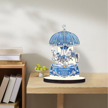 Load image into Gallery viewer, Wooden Crystal Painting Desktop Kit Eggbreaker Cat Carousel Eggbreaker Butterfly
