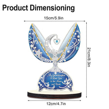Load image into Gallery viewer, Wooden Crystal Painting Desktop Kit Eggbreaker Cat Carousel Eggbreaker Butterfly
