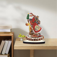 Load image into Gallery viewer, Wooden Christmas Desktop Diamond Painting Ornament for Home Office Desktop Decor
