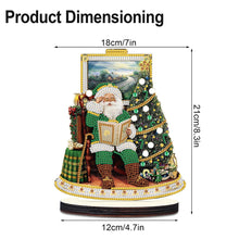 Load image into Gallery viewer, Wooden Christmas Desktop Diamond Painting Ornament for Home Office Desktop Decor
