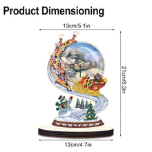Load image into Gallery viewer, Wooden Christmas Desktop Diamond Painting Ornament for Home Office Desktop Decor
