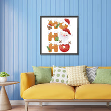 Load image into Gallery viewer, Diamond Painting - Partial Special Shaped - hohoho santa claus (30*30CM)
